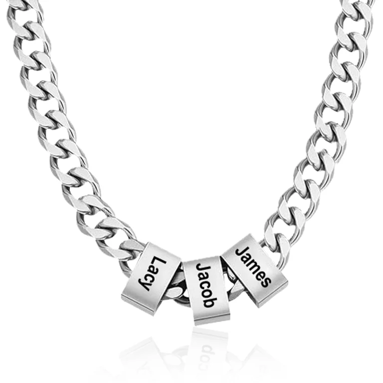 The Cuban Name Necklace — Design study 2