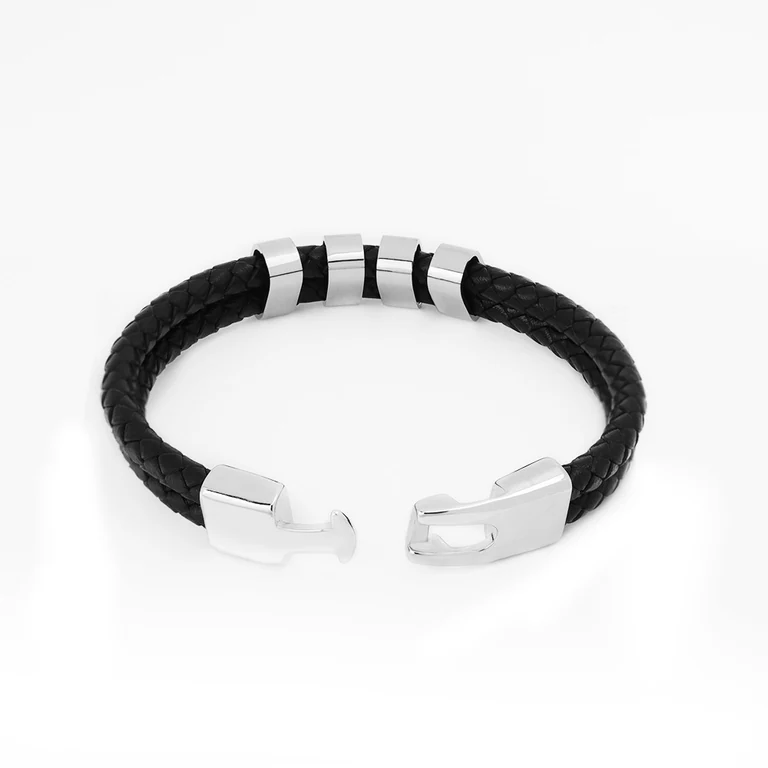 The Braided Name Bead Bracelet — Design study 7