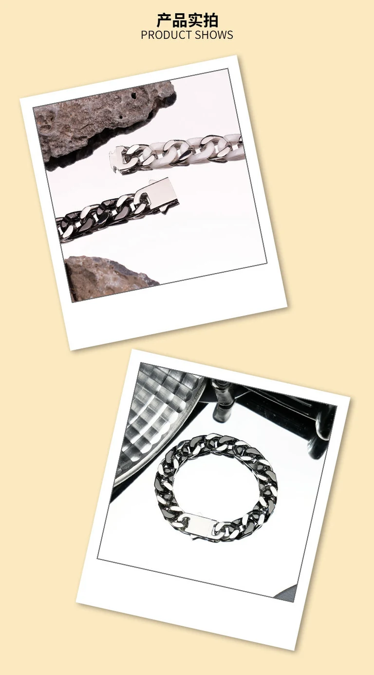 The Bold Link Bracelet — Design study 3