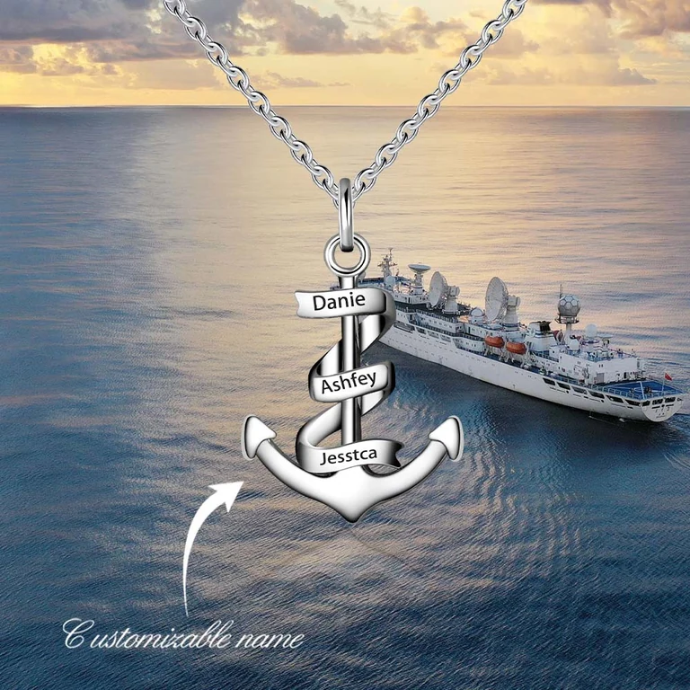 The Anchor Necklace — Design study 6