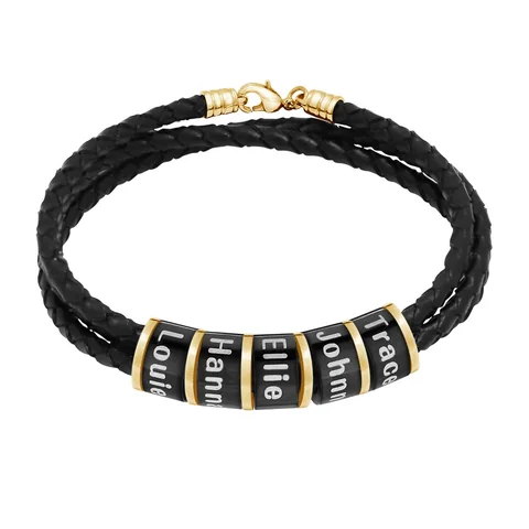 The Everyday Bead Bracelet — example personalization