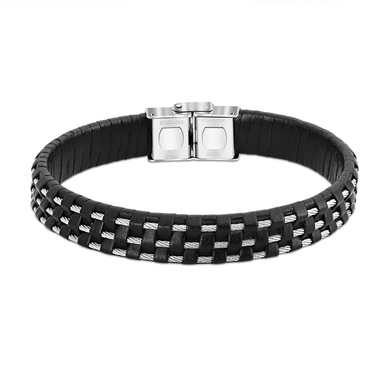 The Wide Link Bracelet — Matching band and clasp — full view
