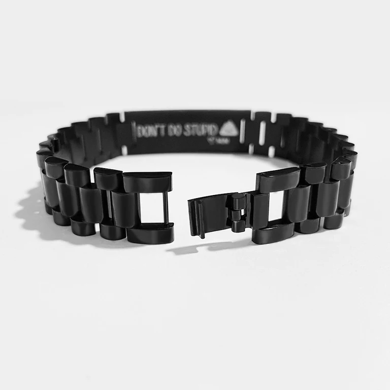The Engraved ID Bracelet — Design study 7