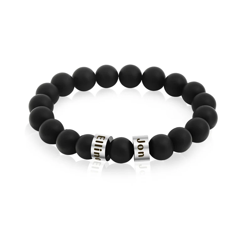 The Two-Name Bead Bracelet — Design study 8