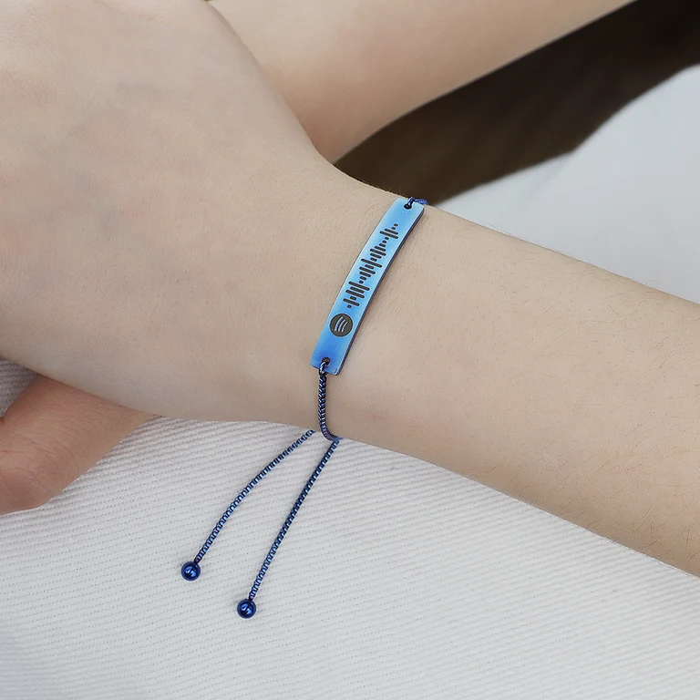 The Soundwave Bracelet — On-wrist view