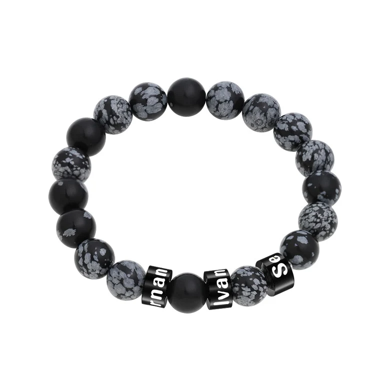 The Name Bead Bracelet — Design study 10