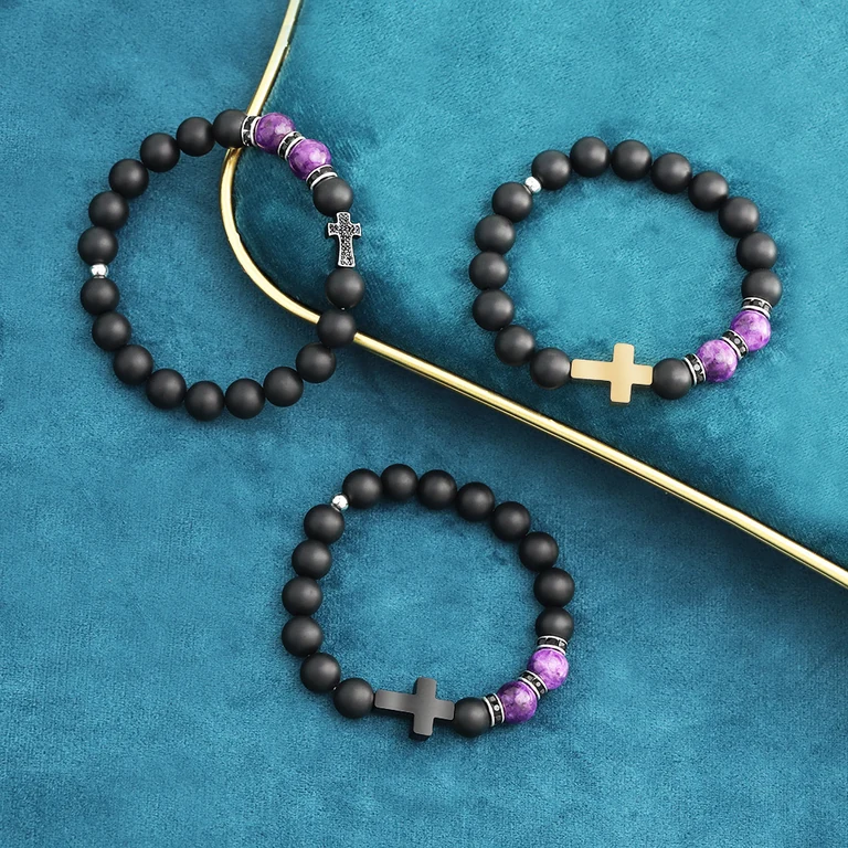 The Dark Bead Bracelet — Design study 6