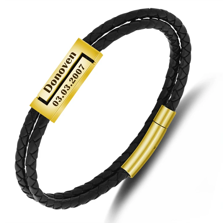 The Name Cord Bracelet — Design study 6