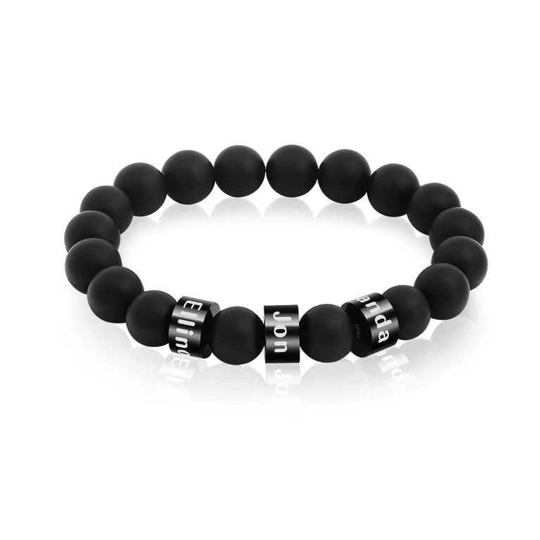 The Two-Name Bead Bracelet — Design study 7