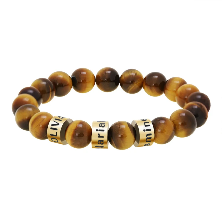 The Three-Name Bead Bracelet — Design study 7