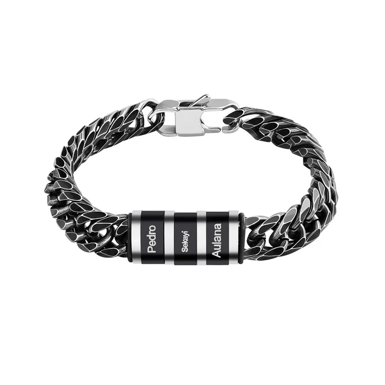 The Cuban Name Bracelet — Design study 6