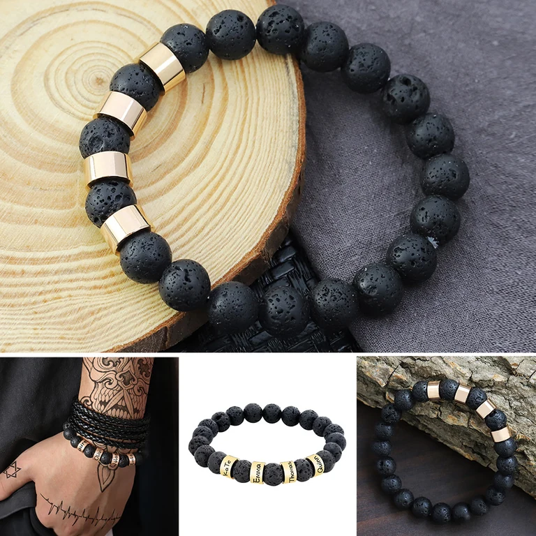 The Name Bead Bracelet — Design study 2