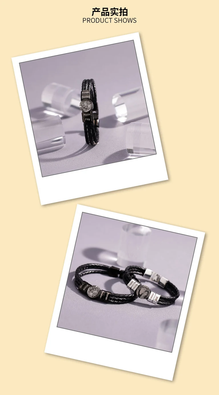 The Round Portrait Bracelet — Design study 3