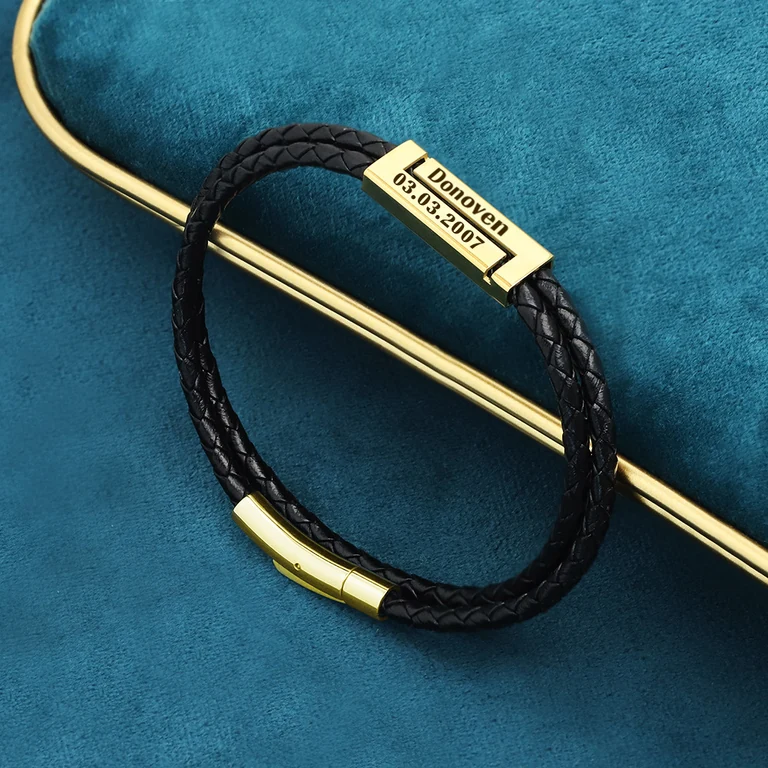 The Name Cord Bracelet — Design study 4