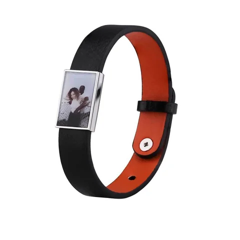 The Portrait Cord Bracelet — example personalization
