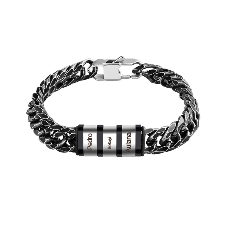 The Cuban Name Bracelet — Design study 7