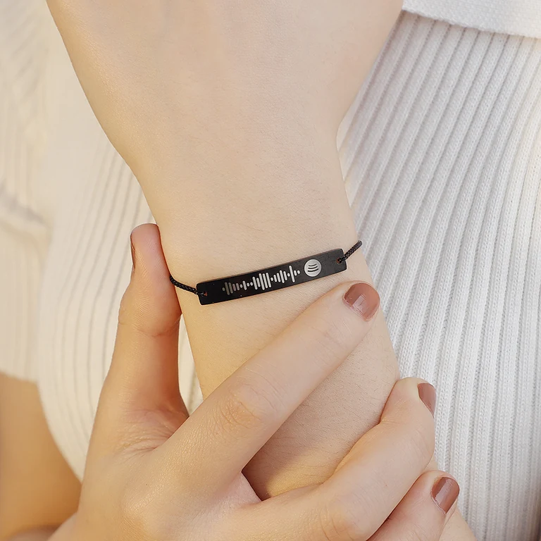 The Soundwave Bracelet — On-wrist view