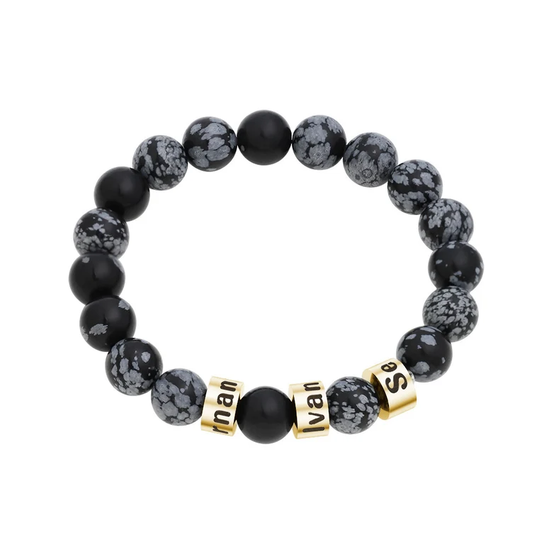 The Name Bead Bracelet — Design study 12