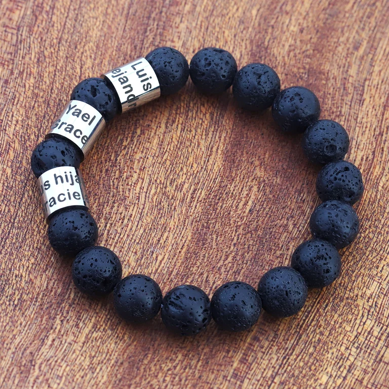 The Name Bead Bracelet — Design study 3