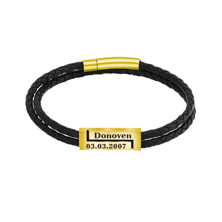The Name Cord Bracelet — Design study 9