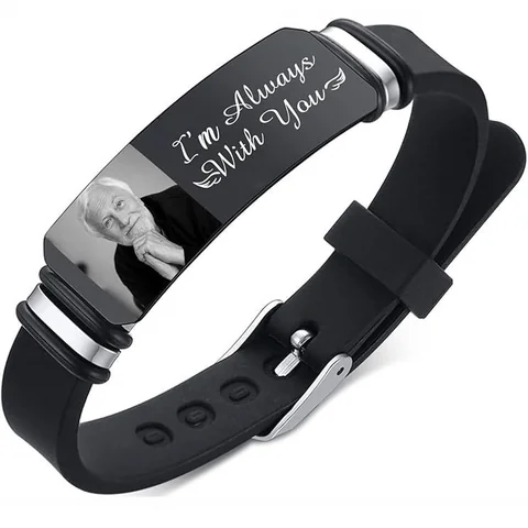 The Portrait Cuff — example personalization