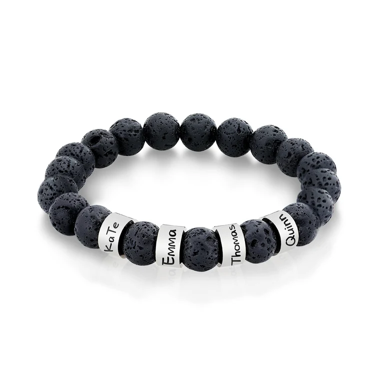 The Name Bead Bracelet — Design study 5