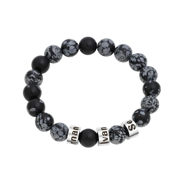The Name Bead Bracelet — Design study 11