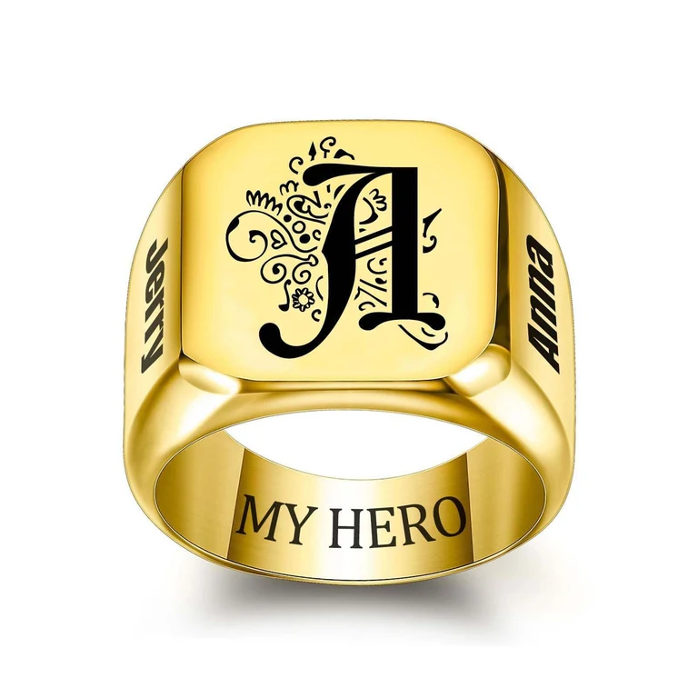 The Photo & Text Ring — Design study 3