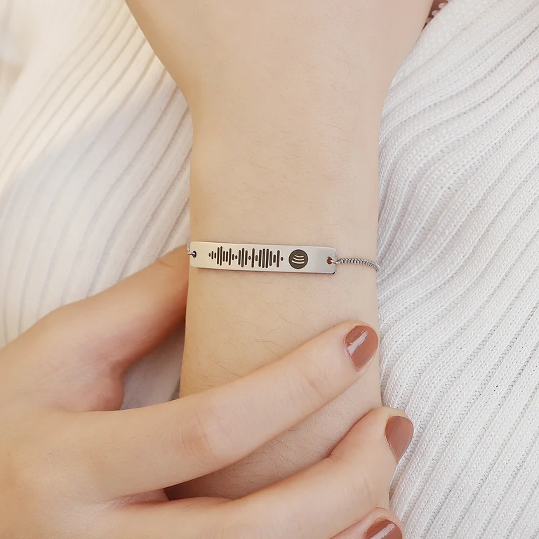The Soundwave Bracelet — On-wrist view