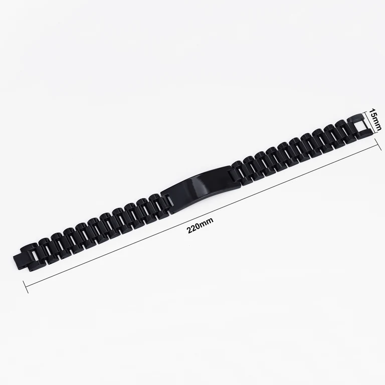 The Engraved ID Bracelet — Design study 8